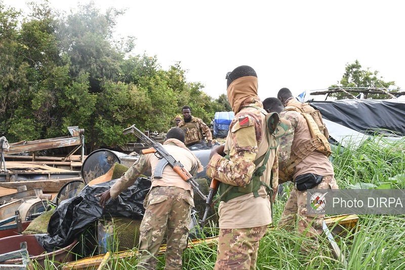 OPÉRATION DJOLIBA SANIYA : Plusieurs dragues et moulins détruits