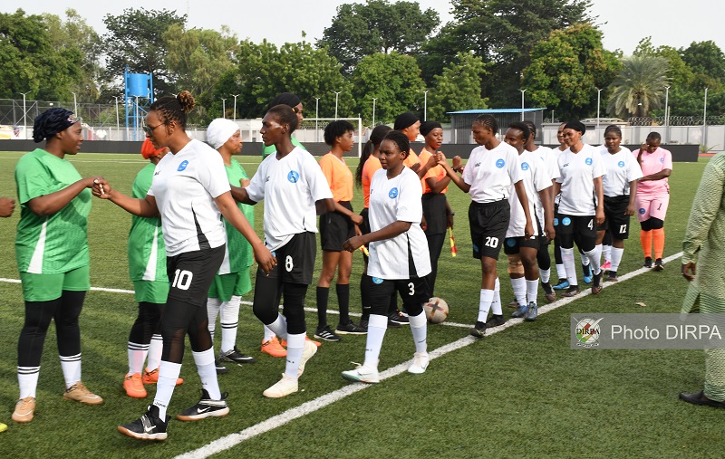 Tournoi interministériel : L’équipe féminine du Ministère de la Défense et des Anciens Combattants arrache son ticket pour la finale