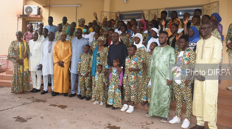 CMSS : visite des pupilles du Mali.