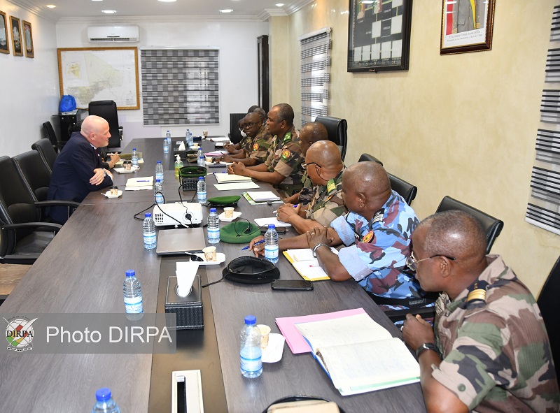 EMGA : Visite du nouveau chef de la délégation du Comité International de la Croix-Rouge au Mali