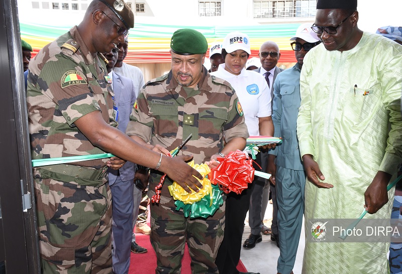 MSPC : Inauguration de la salle de sport et de l'unité de documentation et d'archivage au Ministère de la Sécurité et de la Protection Civile