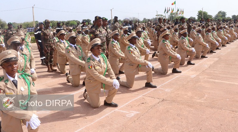 Ecole des Sous-Officiers : Le Général de Division Kèba SANGARÉ édifié les élèves Sous-officiers sur les directives du haut Commandement militaire