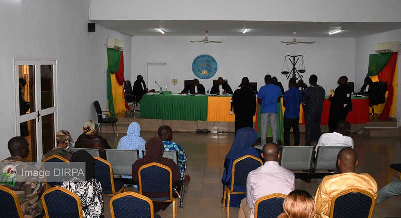 TRIBUNAL MILITAIRE DE BAMAKO : quatre affaires examinées à l’audience correctionnelle