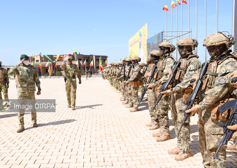 DEFENSE NATIONALE : Le Bataillon Autonome des Forces Spéciales et des Centres d’Aguerrissement prend possession de son nouveau Quartier Général (QG)